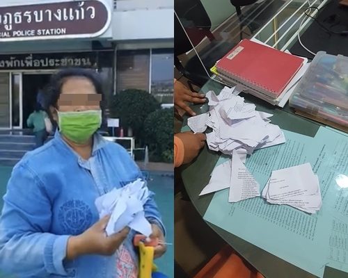 ตำรวจแจงดราม่าจับ 15 คนงานเทปูนฝ่าเคอร์ฟิว-ฉีกเอกสารขออนุญาตทิ้งขยะ