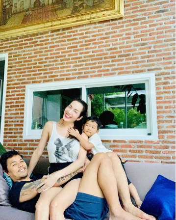 อ๋อม และน้องจอมทัพ
