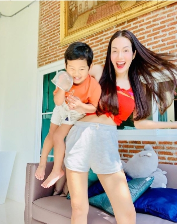 อ๋อม และน้องจอมทัพ