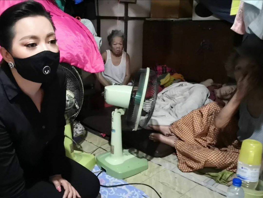 บุ๋ม ปนัดดา ลงพื้นที่ในฐานะประธานองค์กรทำดี